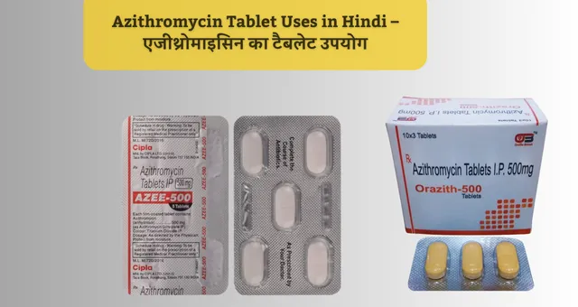 Azithromycin Tablet Uses in Hind